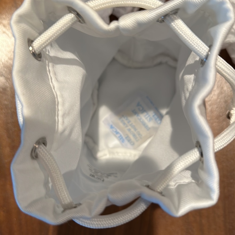 Dior White Drawstring Dust Bag Pouch 5 x 7” nwot - Picture 5 of 6